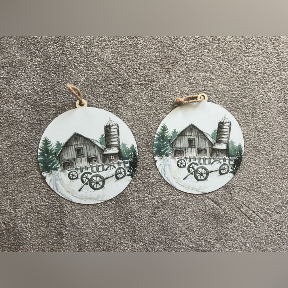 Christmas ornaments or wall decor
